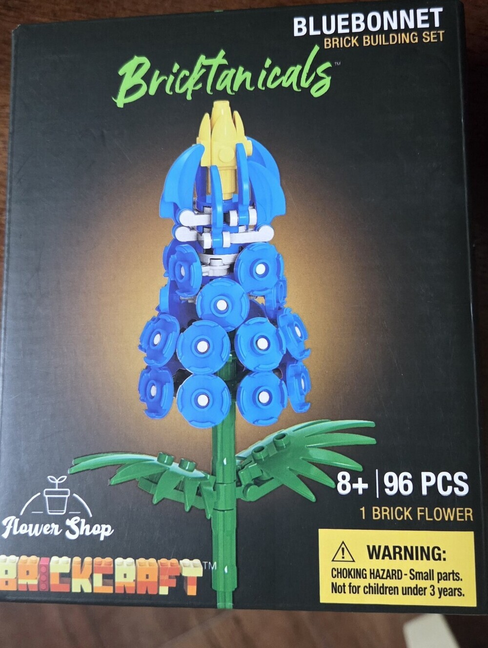 Bricktanicals Bluebonnet Brick Building Set Brickcraft Flower 96 Pieces Sealed
